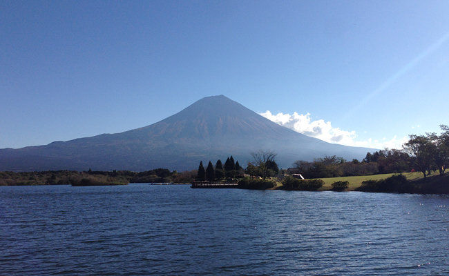 田貫湖からの富士山